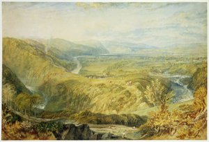 Die Krümmung der Lune, Blick auf Hornby Castle, 1816-18