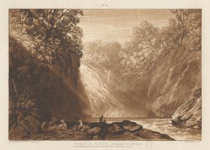Die Zeichnung des Clyde von Joseph Mallord William Turner