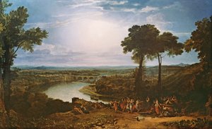 Das Fest der Eröffnung der Weinlese, Macon von Joseph Mallord William Turner