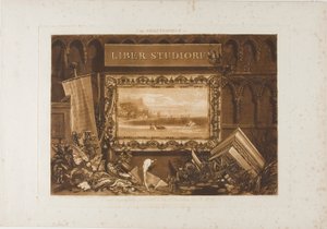 Das Frontispiz zu Liber Studiorum von Joseph Mallord William Turner