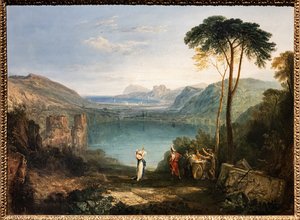 Der See von Avernus, Aeneas, die Cumaeische Sibylle von Joseph Mallord William Turner