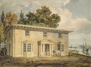 Das Penrhyn Arms in Port Penrhyn, ca. 1797 - 1798 von Joseph Mallord William Turner
