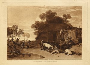 Der Strohhof von Joseph Mallord William Turner