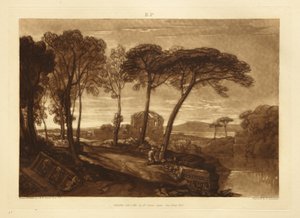 Der Tempel der Minerva Medica von Joseph Mallord William Turner
