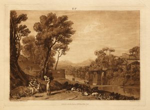 Die Frau und das Tamburin von Joseph Mallord William Turner