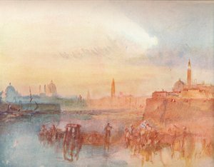 Venedig: Die Salute von S. Giorgio Maggiore, 1909