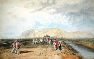 Winchelsea, Sussex, von der Rye Road