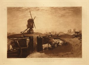 Windmühle und Schleuse von Joseph Mallord William Turner
