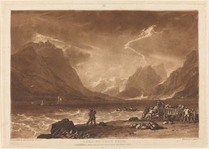 Thunersee von Joseph Mallord William Turner and Charles Turner