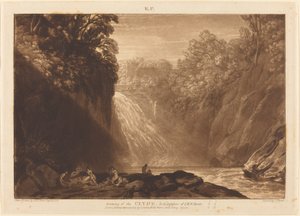 Der Fall des Clyde von Joseph Mallord William Turner and Charles Turner