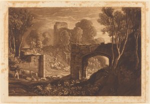 Osttor, Winchelsea von Joseph Mallord William Turner and Samuel William Reynolds I