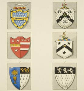 6 Wappen in der St. Pauls Kirche