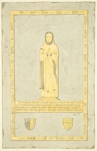 Messingplatte von Sir John Inyn in der St. Mary Redcliffe