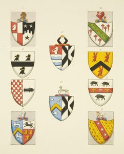 Wappen von Denkmälern in der St. Thomas-Kirche