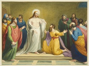 Kopie des Altarbildes von John King in der St. Thomas-Kirche
