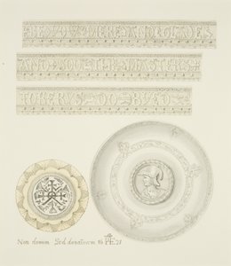 Details der Mazer-Schale und Tazza von Joseph Manning