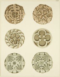 Gewölbesteine (Bossen) in der Decke von St. Mary Redcliffe