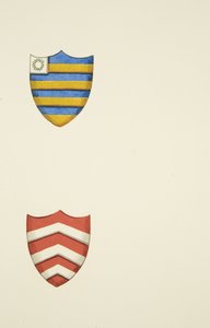 Monumentale Wappen, darunter eines von Thomas Holmes, in der Christ Church von Joseph Manning