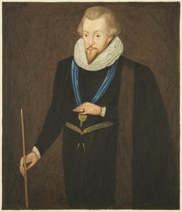 Porträt im Rathaus von Robert Cecil, Earl of Salisbury von Joseph Manning