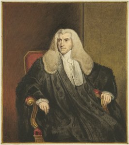 Porträt im Mansion House, Queen Square, von Sir Vicary Gibbs von Joseph Manning