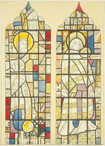 Buntglasfenster im Südfenster des südlichen Querschiffs von St. Mary Redcliffe