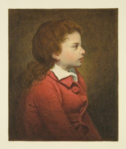 Angebliches Porträt von Chatterton (tatsächlich der Sohn des Künstlers Morris) in der St. Mary Redcliffe