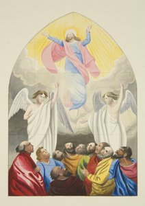 Fenster entworfen von Edward Bird, R.A., in der Temple Church von Joseph Manning
