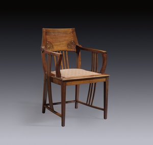 Ein Sessel aus der Villa Friedman, ca. 1898