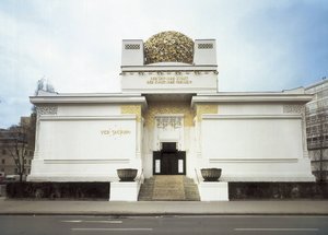 OLBRICH, Joseph Maria (1867-1908). Wiener Secessionsgebäude. 1898. ÖSTERREICH. Wien. Fassade. Wiener Sezession. Architektur. von Joseph Maria Olbrich