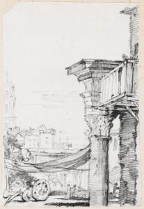 Ein Balkon im Forum Romanum