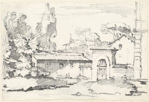 Eingang zu den Gärten der Villa Giulia