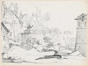 Landschaft mit der Kirche San Teodoro
