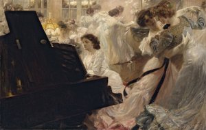 Weißer Ball von Joseph Marius Avy