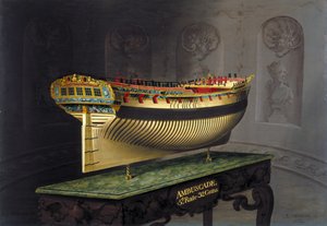 HMS Ambuscade, 1775 von Joseph Marshall