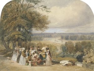 Picknick auf dem Richmond Hill von Joseph Murray Ince