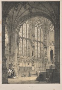 Architektur des Mittelalters: In St. Jacques, Dieppe, Ostende, Innenansicht