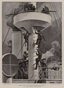 Bei den Marine-Manövern von Joseph Nash
