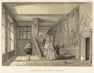 Große Treppe, Hardwicke Hall, Derbyshire