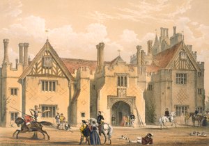 Turnierübung, Compton Wynyates, Warwick, Mitte 1600er