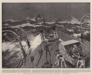 Marinepflichten im Fernen Osten, vom Flaggschiff zum Schlepper