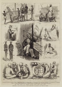 Auf dem Weg nach Indien, Aden und das Rote Meer von Joseph Nash