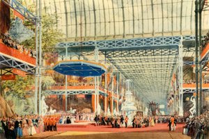 Die Eröffnung der Großen Ausstellung durch Königin Victoria am 1. Mai 1851, 1942
