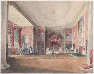 Das Staatsbettzimmer, Stowe Buckinghamshire