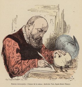 Liebe zur Wissenschaft von Joseph Nicolas (after) Robert Fleury