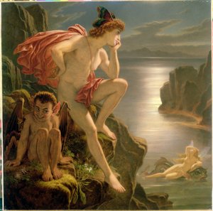 Oberon und die Meerjungfrau von Joseph Noel Paton