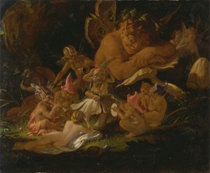 Puck und Feen, aus "Ein Sommernachtstraum" von Joseph Noel Paton
