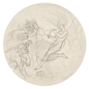 Die Insel ist voller Geräusche: Stephano und Trinculo geführt von Ariel von Joseph Noel Paton