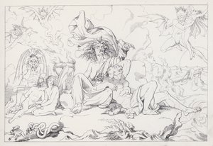 Der Sturm, Akt I, Szene 2 von Joseph Noel after Paton