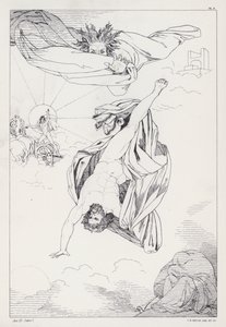 Prometheus Unbound, Akt III, Szene 1 von Joseph Noel after Paton