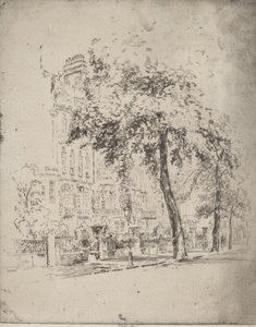 Großer Baum, Cheyne Walk, 1906 von Joseph Pennell